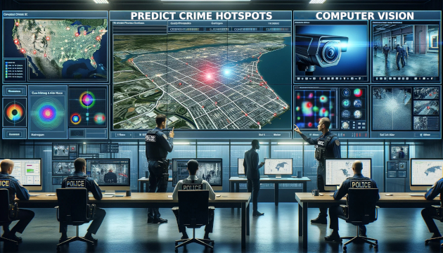 crime mapping computer vision usage with AI to solve crimes